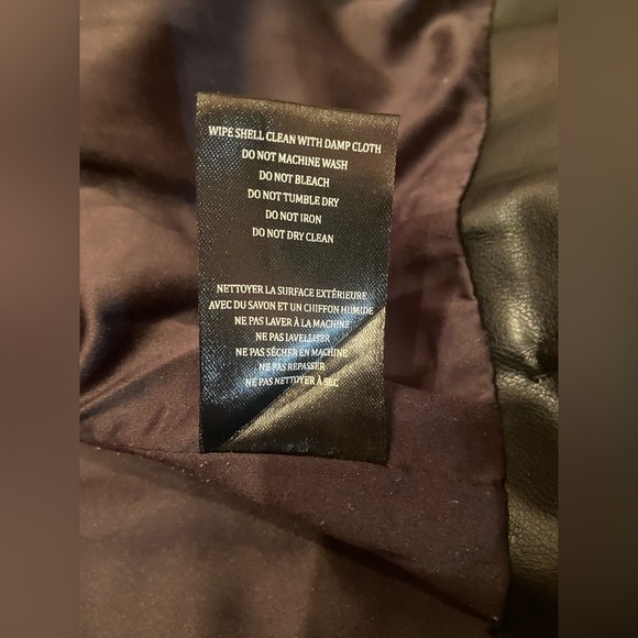 BLANK NYC Good Vibes Faux Leather Moto Jacket Size Medium NWOT - Picture 10 of 11